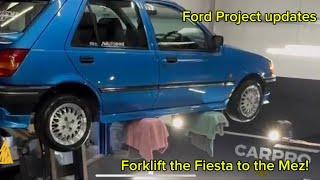 Ford Project Updates! And a fiesta on a forklift!