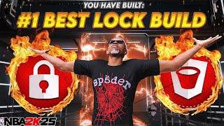 The Official BEST *CAP BREAKER* LOCKDOWN BUILD IN NBA2K25 + LEGEND BADGES !