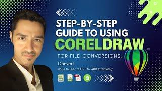 Convert JPG File To Vector In CorelDraw | Bas 1 Click Me JPG Image Ko Vector Me Badle - Hindi