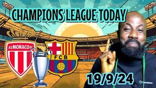 FOOTBALL PREDICTIONS TODAY 19/9/24 |SOCCER PREDICTIONS #footballpredictionstoday #championsleague