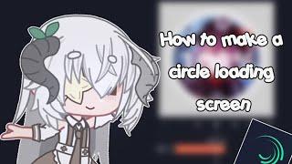 How to make a loading circle in Alight Motion || Tutorial || !BAD GRAMMAR AND MISTAKES WARNING!