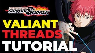 The NEW Valiant Threads Scientific Ninja Tool Combo Tutorial In Naruto Shinobi Striker