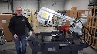 Linmac WG-500SAH Double Miter Bandsaw