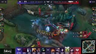 GEN.G Ruler gets a PENTAKILL against T1