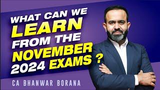 What we can learn from Final Nov Exams ? & How to study for MAY 25 Exams