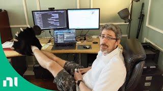 Engineering From Home: Darin on Productivity, Whiteboarding, and Appropriate Footwear