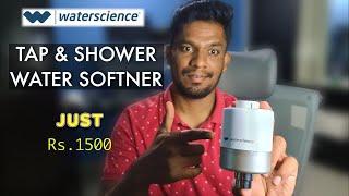 Tap & Shower water softener @1500 | Water science CLEO Hard water Filter | English review video