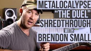 Metalocalypse - "The Duel" SHREDTHROUGH with Brendon Small