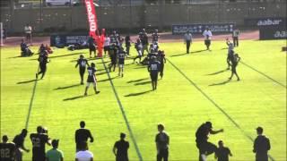 Big Football Hit   Varsity   Abu Dhabi Wildcats