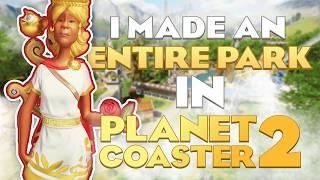  I Made an ENTIRE PARK PLANET COASTER 2 | Here's 35+ Things I Learned!