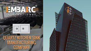 Best Quartz Kitchen Sink Manufacturing Process | Embarc International | How To Make Quartz Sink 2023