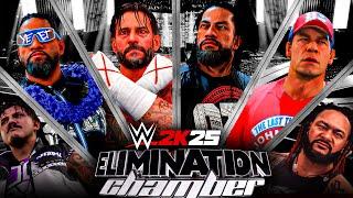 WWE 2K25: Elimination Chamber Gameplay Notion!