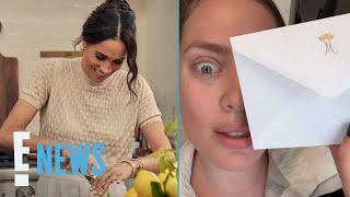 Meghan Markle Sends Handwritten CLAPBACK to "Scared" Podcast Host | E! News