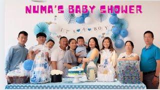 One more grand child in a family / NUMa’S baby shower vlog .