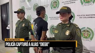 Policía captura a alias "Diego" en operativo en Barrancabermeja