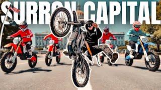 Fast Electric Dirt Bikes TAKE OVER the Capitol – Craziest Group Ride Yet!