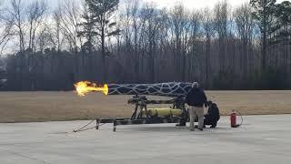 Pulse Jet engine from a V1 Flying Bomb.