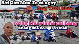 Mưa To kinh hồn Sài Gòn Hoa lệ kẻ khóc người cười Đồng Tiền là Thứ Quý nhất lúc này