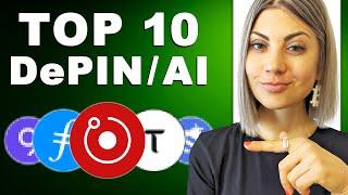 Top 10 DePIN AI Coins  ​Krypto Projekte 2024 ​- Crypto Einfach Erklärt