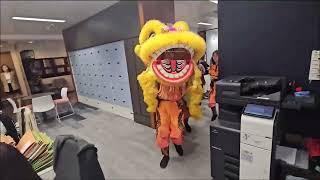 Gary Cheng Group - Lion Dance for Year of Loong in Office (240219)