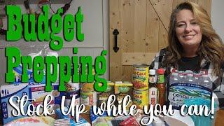 $30 Budget Prepper Pantry Stock Up from Dollar Tree