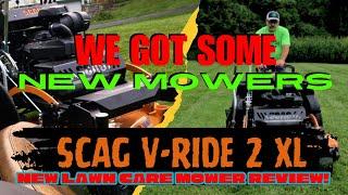 New SCAG V-RIDE 2 XL | Scag VRide XL Review | Lawn Care New Mower