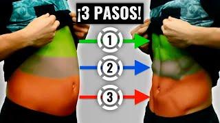 Cómo perder grasa abdominal en 3 pasos (y cuánto tiempo te tomará)