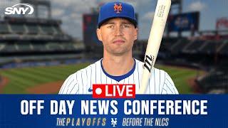 Brandon Nimmo speaks on Friday ahead of Mets' NLCS appearance | SNY