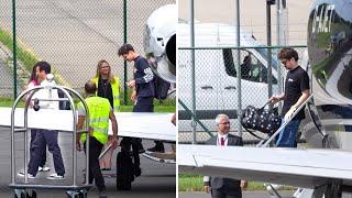 F1 DRIVERS Arriving in PRIVATE JETS for the F1 Belgian Grand Prix 2024 Compilation