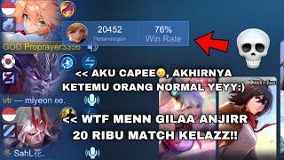 AKU IKUT BERMAIN DI RANDOM LOBY(PART17)REAKSI PUBLIC ON MIC CEWE COWO MELIHAT FANNY 20 RIBU MATCH️