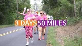Challenge Walk MS. 3 Days. 50 Miles. Connect to End MS.