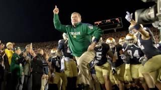 Notre Dame Glee Club Singing the Victory March