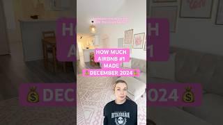 How Much Money My Airbnb Made: December 2024