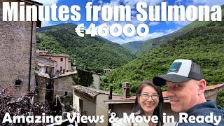House Tour in Pettorano sul Gizio | 13 Minutes from Sulmona | Affordable Homes in Abruzzo, Italy