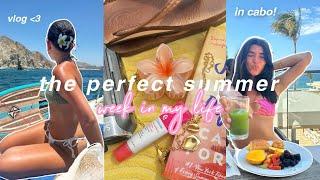 the perfect summer week in my life (cruise vlog in cabo!)