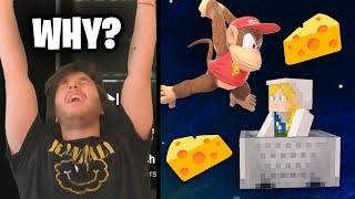 Reacting to Cheesy Combos in Smash Ultimate, but I get progressively angrier