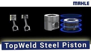 MAHLE TopWeld steel piston for high-speed diesel applications