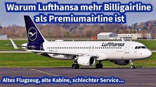 Überteuert und schlechter Service, also ein typischer Lufthansa Flug / Berlin - Frankfurt (Economy)