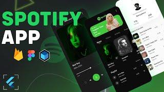 Build Spotify With Flutter - Bloc , Clean Architecture , Firebase , Figma