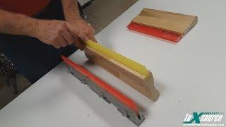 Screen Printing Basics - Squeegees - What 'Durometer' is Best For You?