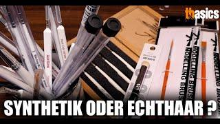 Pinsel: Echthaar oder Synthetik? | TBasics