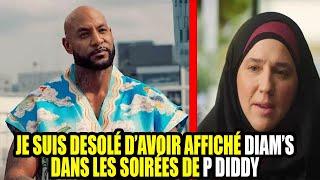 BOOBA EXPLIQUE POURQUOI IL A PUBLIÉ LES PHOTOS DE DIAM’S CHEZ P DIDDY ET SɄPPRIMɆ SES TWEETS