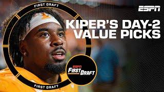 Mel Kiper's top DAY-2 VALUE PICKS of 2025 NFL Draft | First Draft 