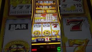 BIG HIT!!  GOLD INFERNO! $9 BET! 