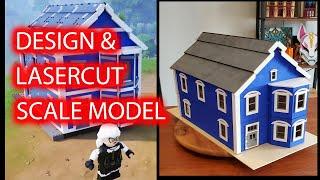 Full Tutorial: Designing and Making the Painted Lady Scale Model