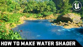 Create Water Shader - Unreal Engine 5 [Full Tutorial]