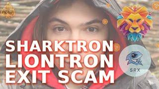 SharkTron & LionTron Double Rugpull Exit Scam | $8.7 Million Stolen