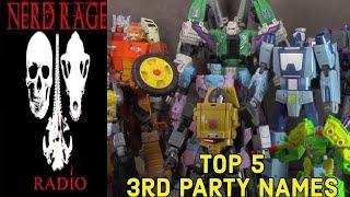 Top 5 3rd Party Transformers Names