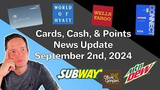 New 5/24 Rule, World of Hyatt Bonus Program, Capital One Revamping ALL Cards, 3 Cheap Food Deals