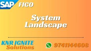 System Landscape